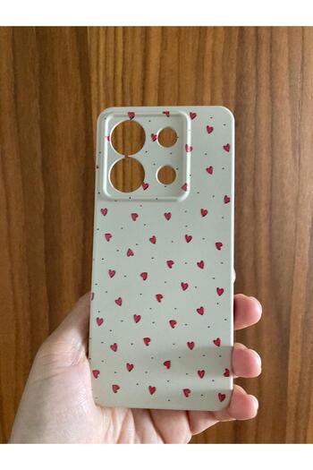Newon Xiaomi Redmi Note 13 Pro 5g Heart Printed Silicone Phone Case Cover Case