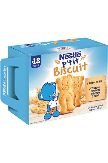 Nestle P'tit Biscuit biscuits, 180g, from 12 months