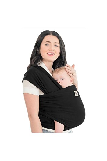 KeaBabies - Baby Wrap Carrier - Trendy Black