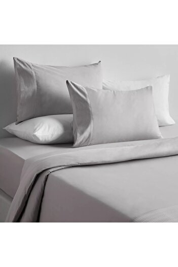 Home Center Eternity Cotton Percale 325 Thread Count 3-Piece King Duvet Cover Set - 220x230 cm