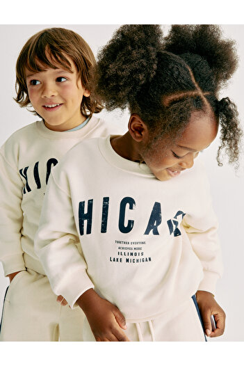 Marks & Spencer Slogan Baskılı Sweatshirt