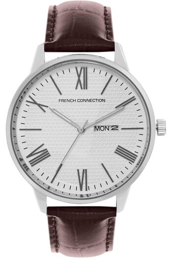 French Connection Analog White Dial Men's Watch-FCL25-D