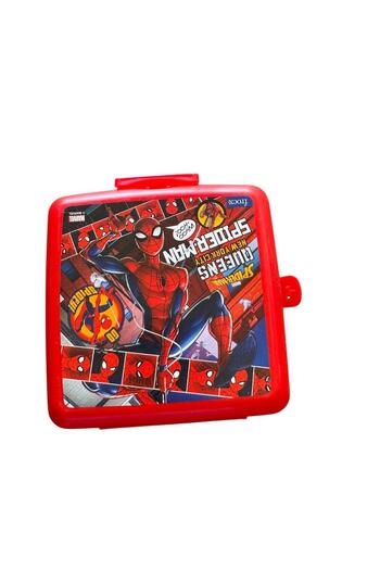 Tatlı Sebep Printed Spiderman Student Lockable Lunch Box