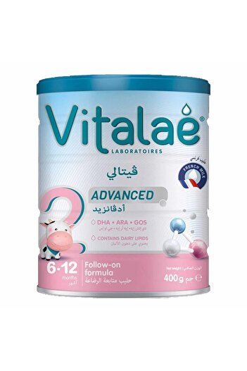 Vitalae Advanced 2 400g Follow-On Formula, 6–12 Months