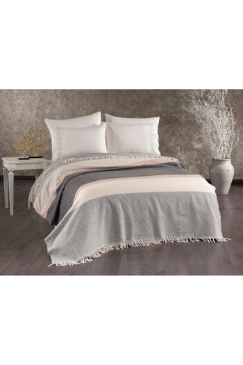 Belardi Blanket Set 6 Pcs Diamond Gray