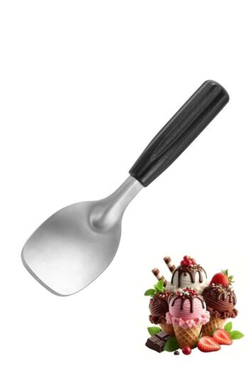Chavin Steel Large Size Flat Ice Cream Scoop Hard Ice Cream Butter Shovel Mt196Sy