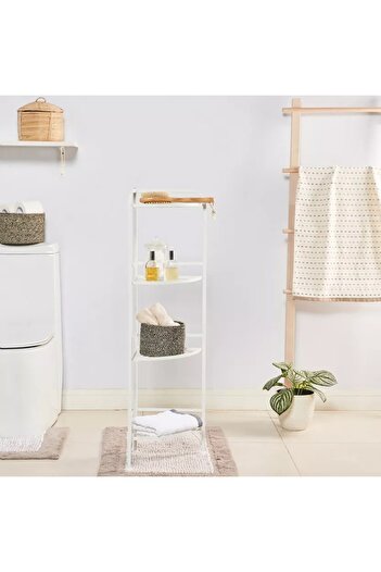 Home Centre Ovio 4-Tier Corner Folding Rack
