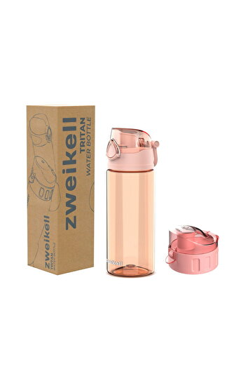 zweikell Rosso Jr Switch Rose 500 ml Bpa Free Tritan Unbreakable Water Bottle - Water Bottle - Spare Lid H