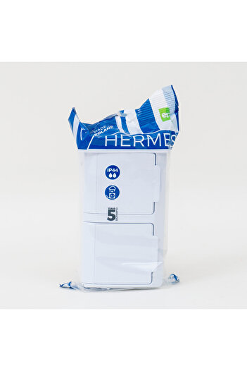 Hermes Priză dublă cu capac alb HERMES, 16A/250, IP44 ELPL-0325-02