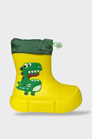 Liger Children's Winter Waterproof Rain Boots Yellow