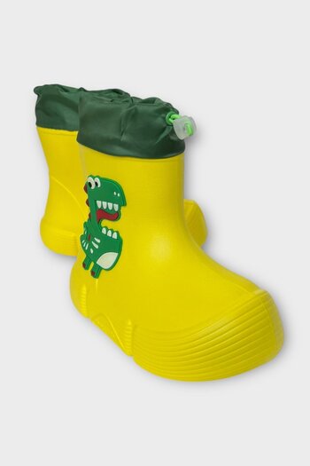 Liger Children's Winter Waterproof Rain Boots Yellow