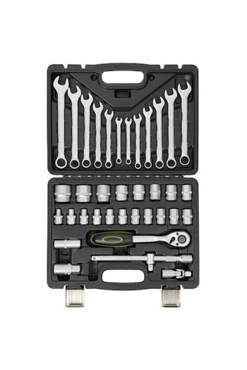 Heinner Multifunctional Tool Set 37 Pieces CTSM013, Chrome-Vanadium Material