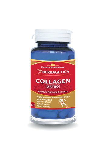 herbagetica Collagen Artro, 60 capsules,