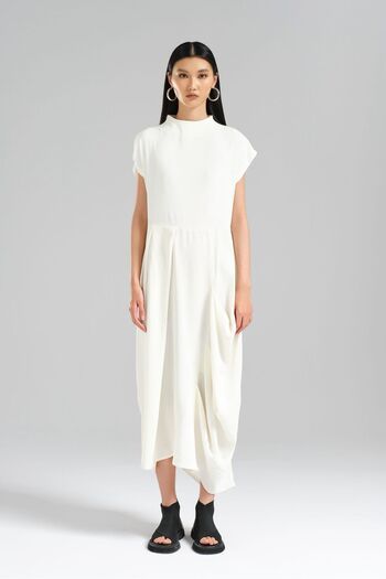 tw3 Women's Judge Collar Design Dress
