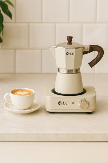 DLC Electric Coffee Maker 500W-300ml-CM 7336-White