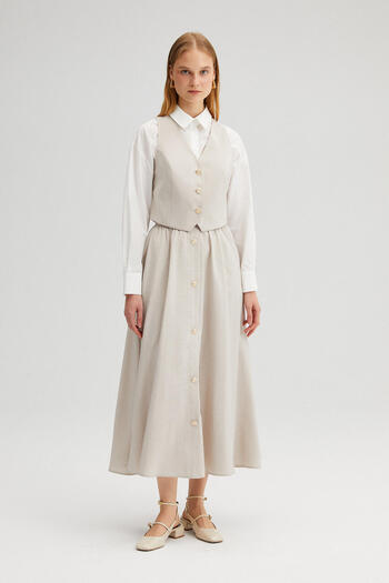 Touché Privé Vest Skirt Kupra Suit