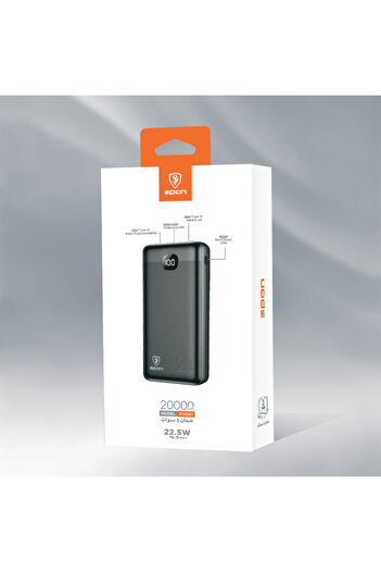 SP SPON Power Bank 20000 mAh with two Type-C ports + supports fast charging