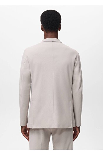 MANGO Man Zurich slim fit Thermolite® kumaş blazer ceket
