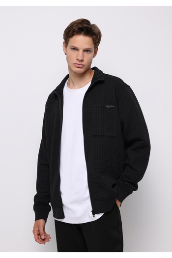Colin's Regular Fit Men's Black Jacket