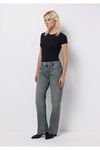 Colin's Straight Fit Kadın İndigo Jean Pantolon