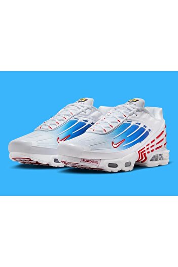 Nike Αθλητικά παπούτσια Air Max Plus 3 Vivid Blue Gradient unisex λευκά -(FN3411-100)