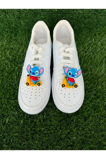 Crocs Stitch Figure Couple Shoe Ornament/Stich Shoelace Accessory/Shoe Charm/Shoe Buckle