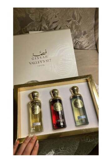 GISSAH Qessa Perfume Set - Three Pieces 90ml