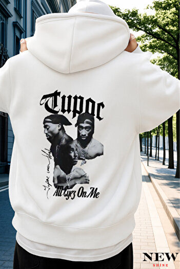 New Shine Φούτερ με στάμπα Tupac