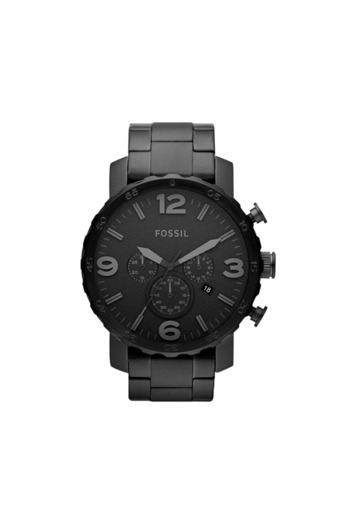 Fossil Men's Stainless Steel Chronograph Watch JR1401 - 50 mm - Black