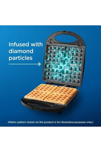 erorex Electric Waffle Maker 4 Slices Non-Stick Easy Clean 1300W