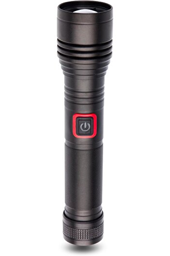erorex Rechargeable LED Flashlight Torch: 600m Range 20W Laser LED 500 600 Lumens 5000mAh Battery Aircraft