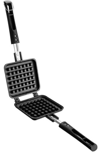 erorex Die Cast Aluminium Non Stick Waffle Maker | Waffle Pan Cake Maker Machine |Gas Base | 3 Layer
