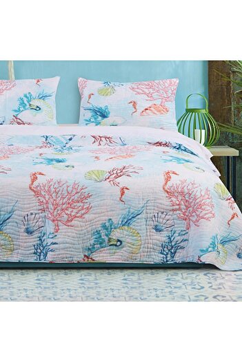 STOREMAX Polysight Bungalow Sarasota Comforter Set,, Multicolor Trendzap 467437