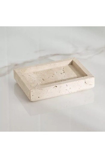 Generic Travertine Marble Soap Dish