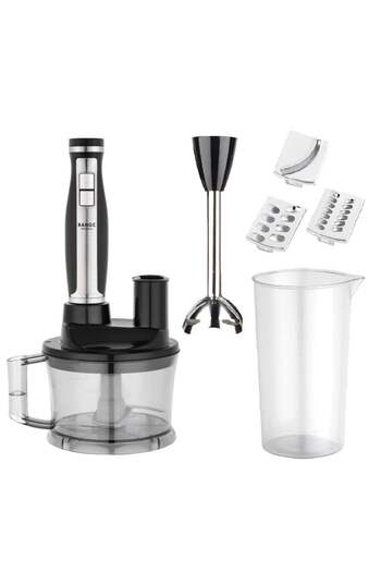 Fakir Range Multi Blend, 1700W, Turbo, Chopper bowl, Slicing and grating discs, Stainless steel knives