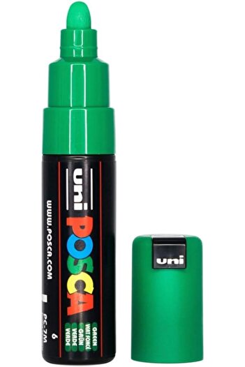 STOREMAX قلم طلاء POSCA من snShop، طراز PC-7M برأس عريض، لون أخضر 467437