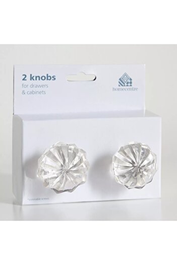 Generic Shae Glass Knob - Set of 2