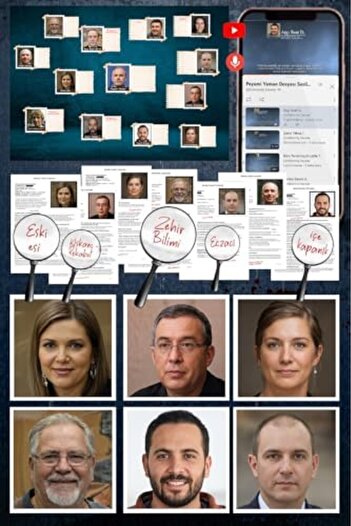 STOREMAX Polysight Davalar Detective Crime Solving Game Peyami Yaman File - Mystery Puzzle Murder Investigation