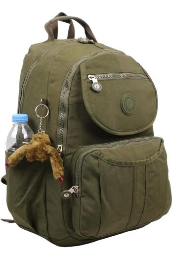 STOREMAX Cox 8860 Green Unisex Clincher Monkey Daily and School Backpack Trendy 266450