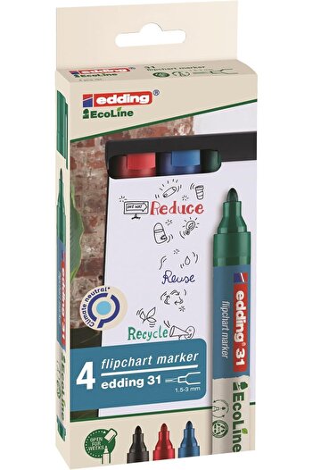 STOREMAX قلم تحديد فليب تشارت 31 من سن شوب، قلم إيكو لاين 467437