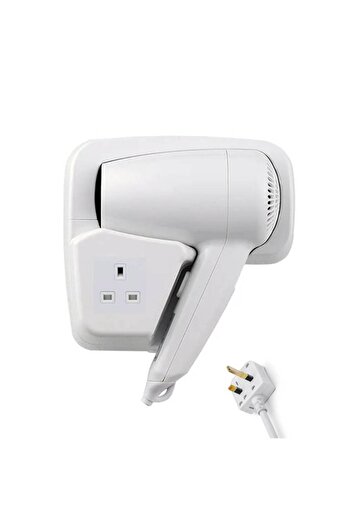 EBDAA HOME Electric Hair Dryer 1200W with Power Outlet