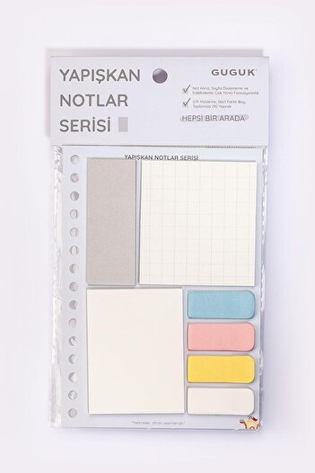 STOREMAX Snshop White Sticky Note Set • Post-It • Sticky Note 467437