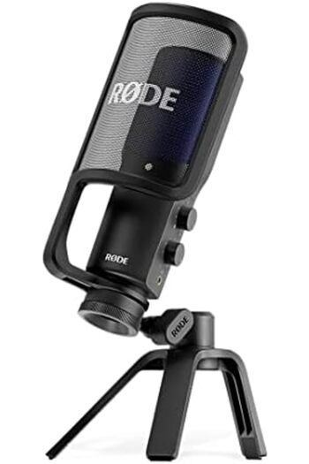 RØDE NT-USB+ Professional-Grade USB Microphone for Recording Exceptional Audio Directly to a Comput