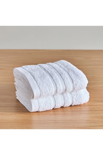 Generic Expressence 2-Piece 560 GSM Microcotton Hand Towel Set - 41x76 cm