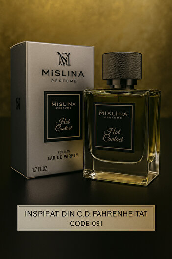 Mislina Men's perfume "Hot Contact" inspired by luxury perfumes - Long-lasting and elegant - 50ml