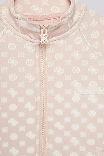 Guess Bg Store Girl's Cream Tracksuit Top