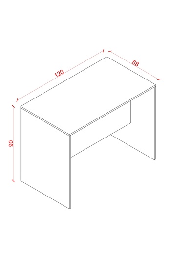 Asra Trend %100 MDFLAM 120cm Mutfak Adası Yemek ve Bar Masası MA-03