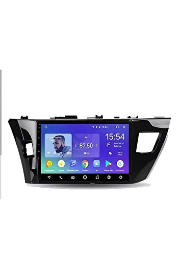 Toyota شاشة اندرويد لسيارة كورلا موديل 2014& 2016 (رام 2 & الذاكرة 32) تدعم كار بلاى واندرويد اوتو