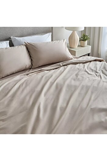 Generic Essence Cotton 3-Piece Queen Duvet Cover Set - 200x200 cm
