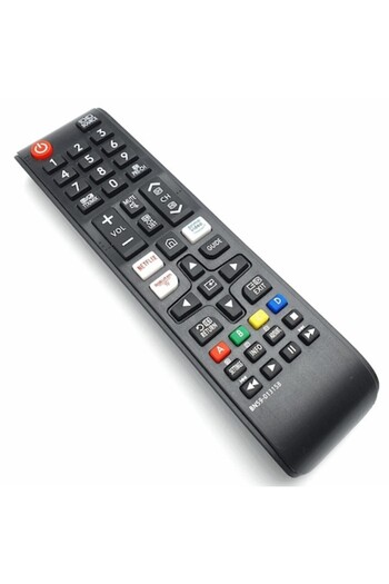 NO BRAND TV Remote Control, Compatible with SAMSUNG BN59-01315B, Black